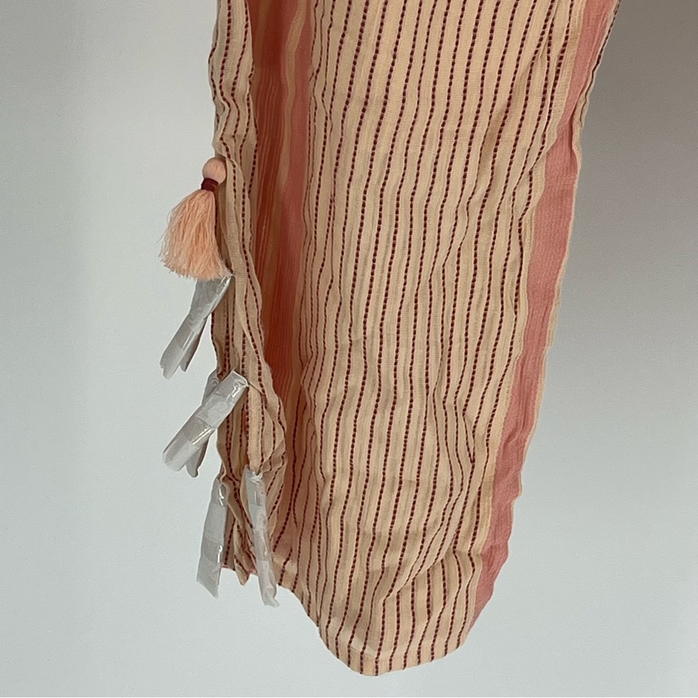 SOFT SURROUNDINGS NWT TALAMANCA WIDE LEG PANTS 1X CREAM CORAL - Picture 11 of 12
